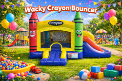 Wacky Crayon mini Bouncer